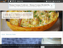 Tablet Screenshot of cestnathaliequicuisine.com